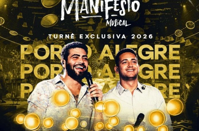 Henrique & Juliano levam turnê “Manifesto Musical” ao Beira-Rio neste sábado em Porto Alegre